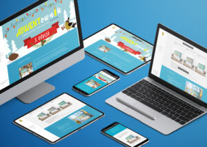 Adwentownik - strona interenetowa typu one page dla nietypowego przewodnika adwentowego