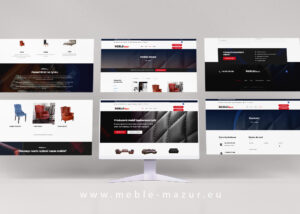 Strona internetowa dla producenta mebli - Meble Mazur - Głuchołazy pow. Nyski