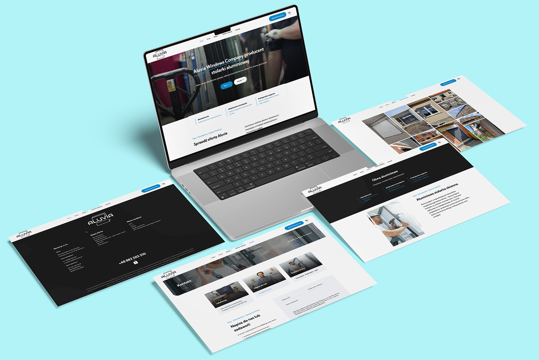 strona www dla producenta okien i drzwi z Nysy