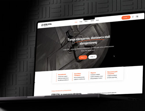 Nowa strona www dla firmy ETER STAL