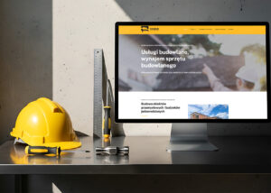 Strona www firmy budowlanej - GLŁBUD NYSA - realizacja www.1vision.pl