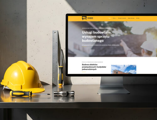 Strona www dla firmy budowlanej GOŁBUD